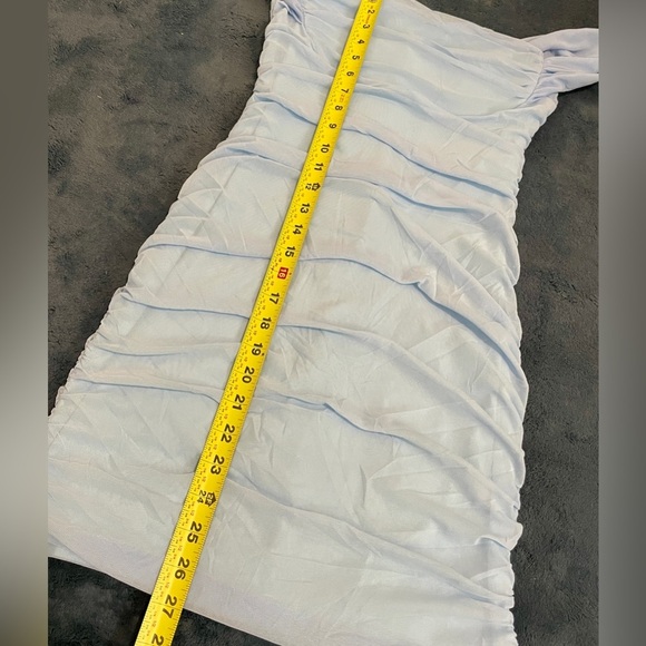 Ruched Bodycon Mini Dress - Picture 5 of 7